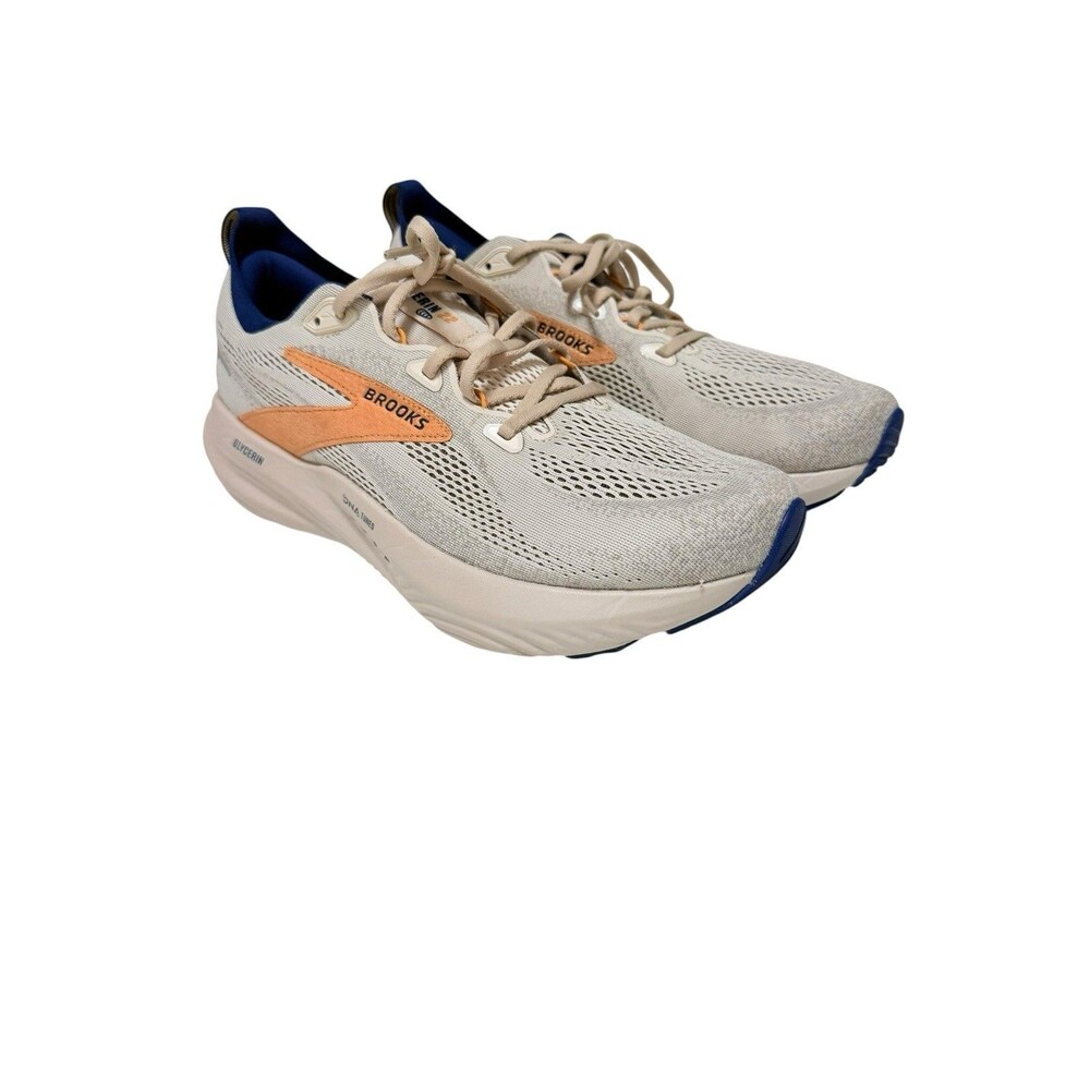Brooks Glycerin 22 Running Shoes Mens Size 11 Moonbeam Blue Taffy – Excellent